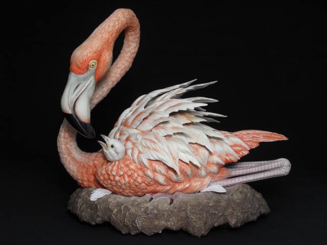 Boehm Bisque figure of a Flamingo 16c400