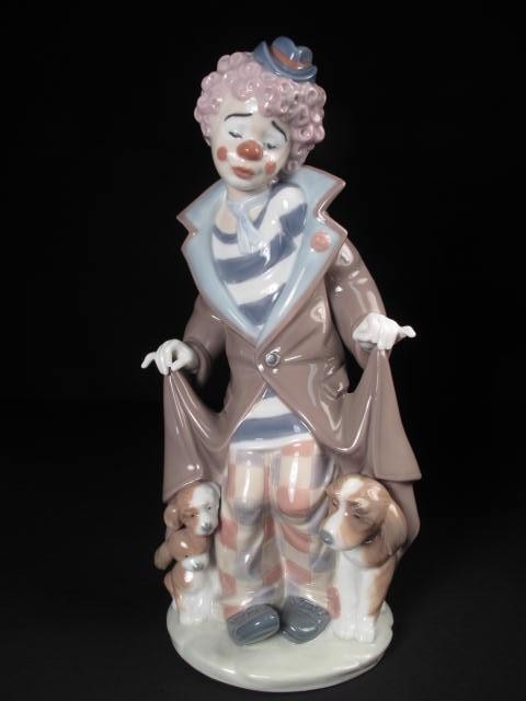 A Lladro porcelain figure depicting