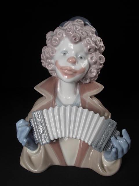 Lladro porcelain bust of a clown 16c40d