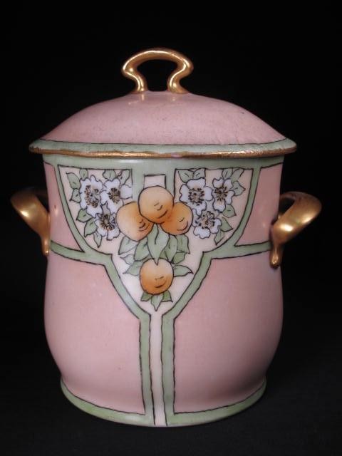 An Austrian porcelain two handled