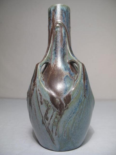 Denbac art pottery vase drip glaze 16c42e