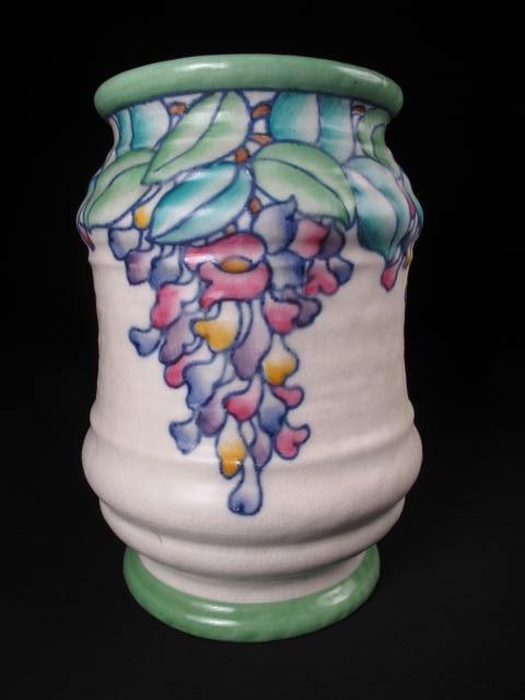 A Crown Ducal art pottery vase by Charlotte