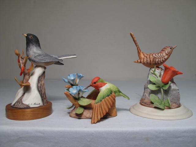 Three Moussalli porcelain bird 16c4af