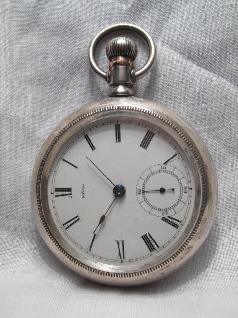 Size 18 pocket watch with AW co 16c507
