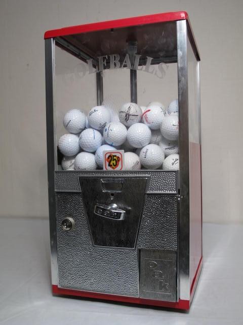 Vintage 25 cent golf ball dispenser 16c538