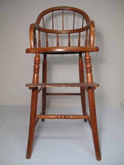 A later 19th century child's chair