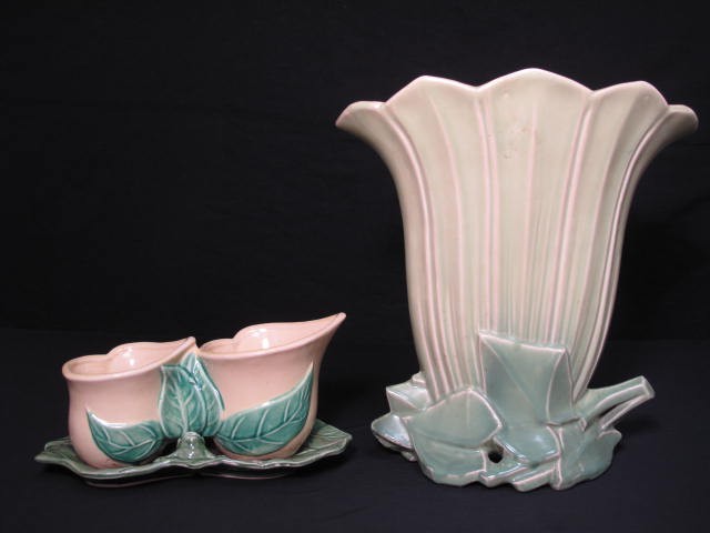Group lot of pottery items. Includes