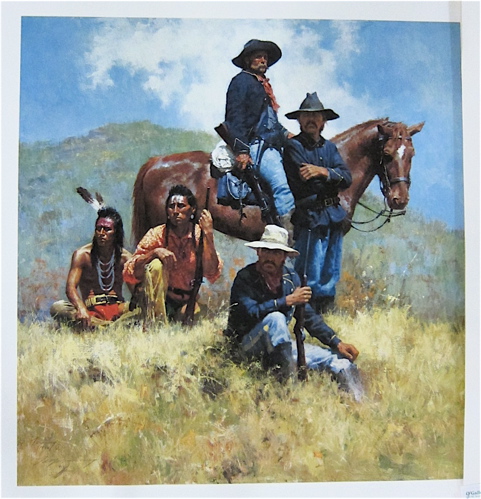 HOWARD TERPNING COLOR LITHOGRAPH