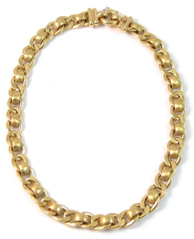 EIGHTEEN KARAT GOLD CHAIN NECKLACE