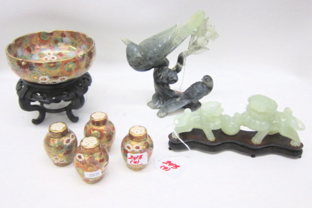 COLLECTION OF NINE ORIENTAL PIECES  16f3df