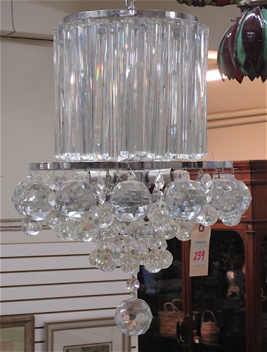 CRYSTAL CHANDELIER a round 10-light