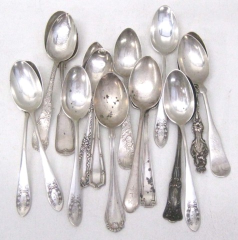 SEVENTEEN ASSORTED AMERICAN STERLING 16f50f