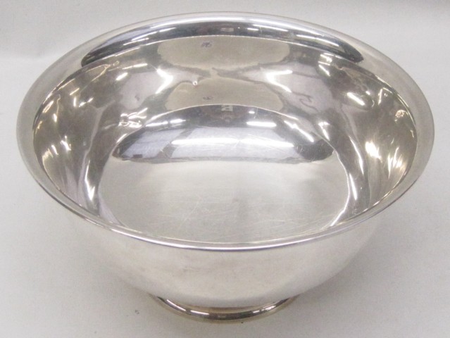 AMERICAN STERLING SILVER FOOTED