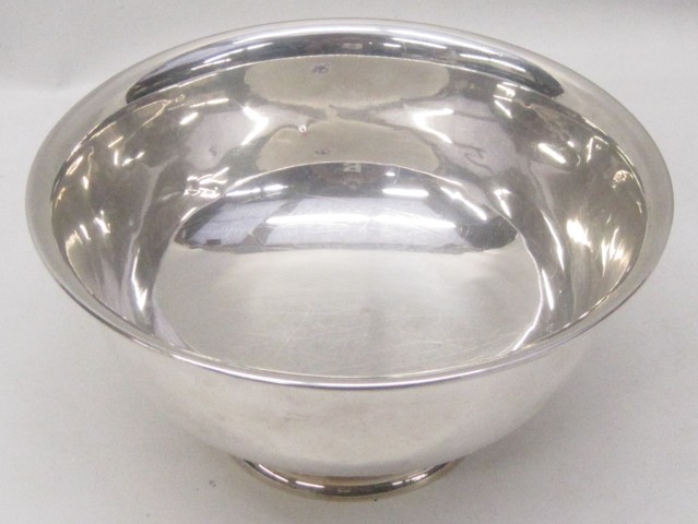 AMERICAN STERLING SILVER FOOTED BOWL