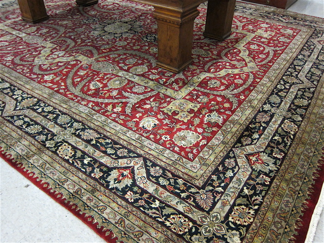 HAND KNOTTED ORIENTAL CARPET Indo Persian 16f5e6