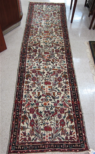 SEMI ANTIQUE PERSIAN HAMADAN RUNNER 16f5f9