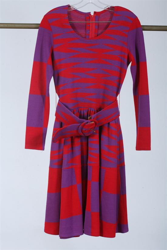 VINTAGE RUDI GERNREICH PURPLE AND