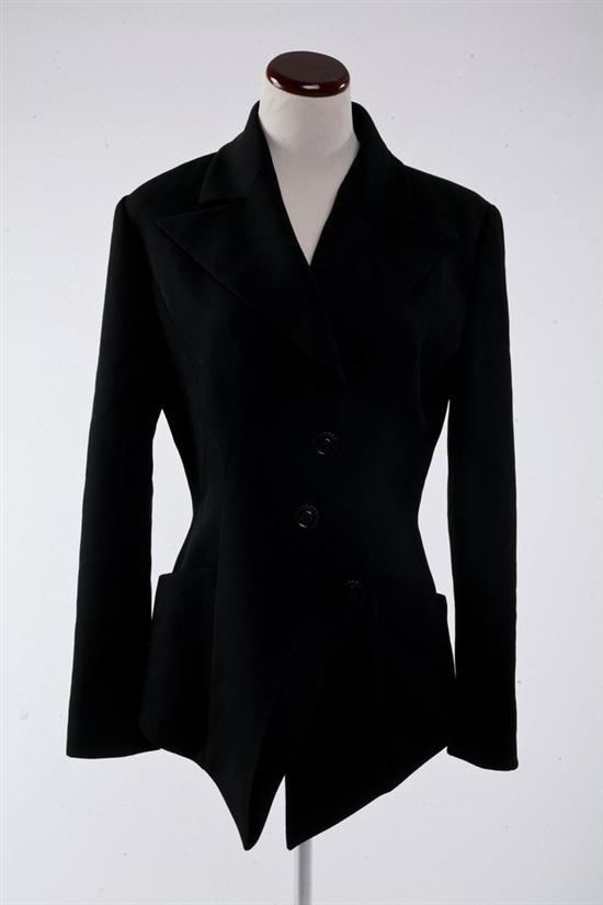 KARL LAGERFELD BLACK WOOL JACKET