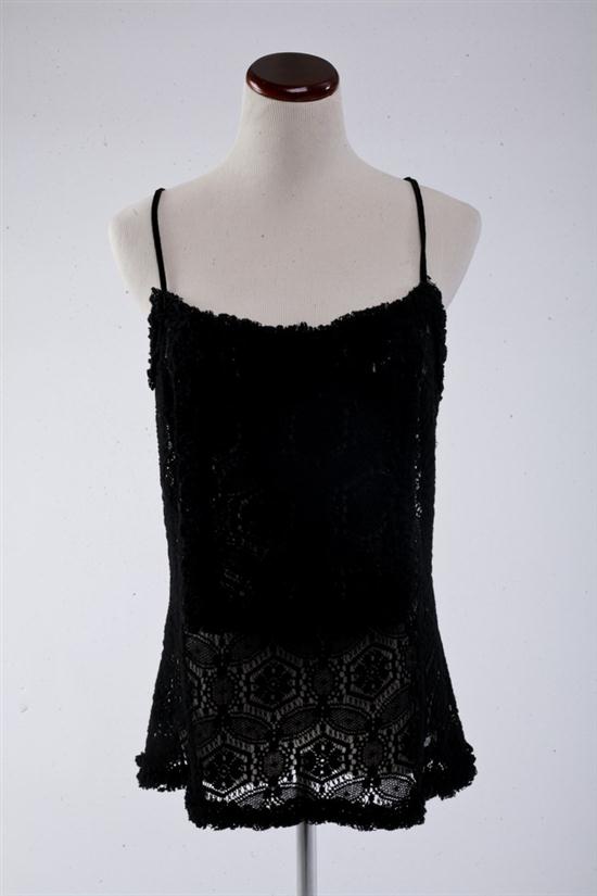 CHANEL WOOL LACE CAMISOLE size 16f710