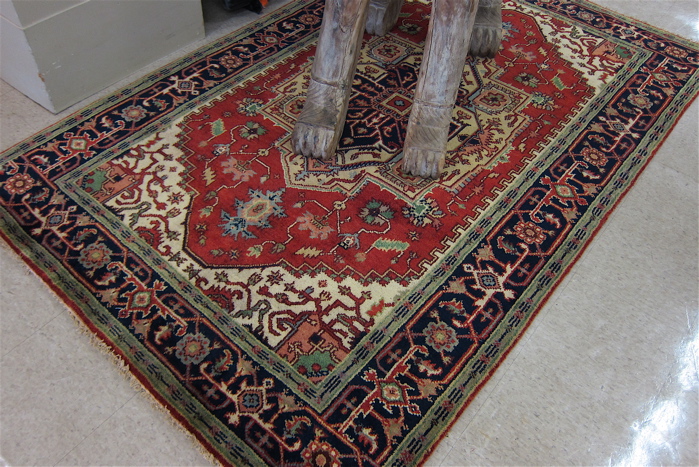 HAND KNOTTED ORIENTAL AREA RUG 16f786
