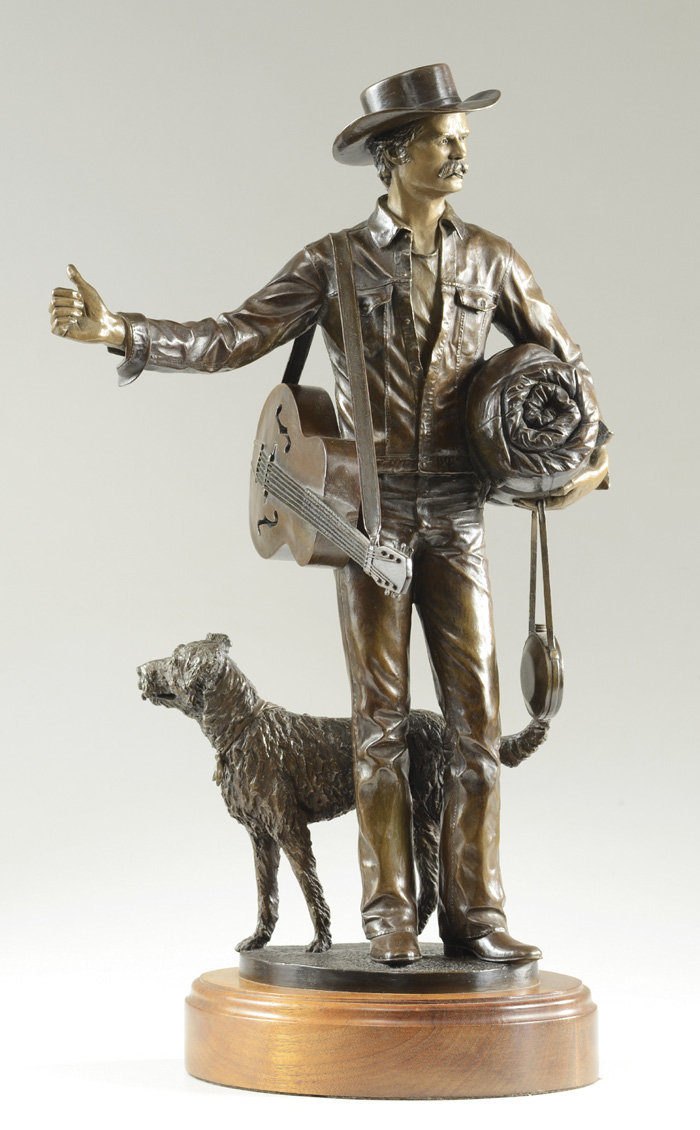 JIM HENDERSON BRONZE SCULPTURE