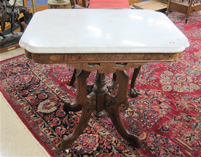 VICTORIAN WALNUT AND BURL WALNUT