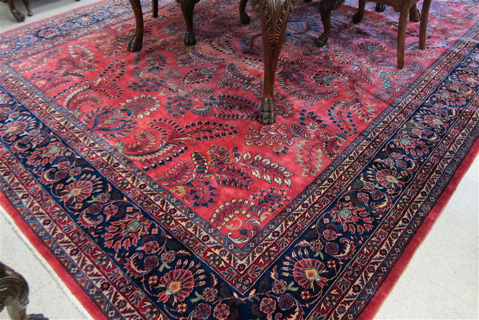 FINE HAND KNOTTED ORIENTAL CARPET 16f812