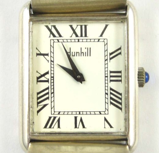 FRENCH DUNHILL WRISTWATCH with 16f8c8