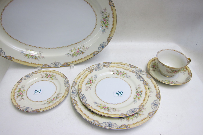 EIGHTY-ONE PIECE MEITO CHINA SET comprised