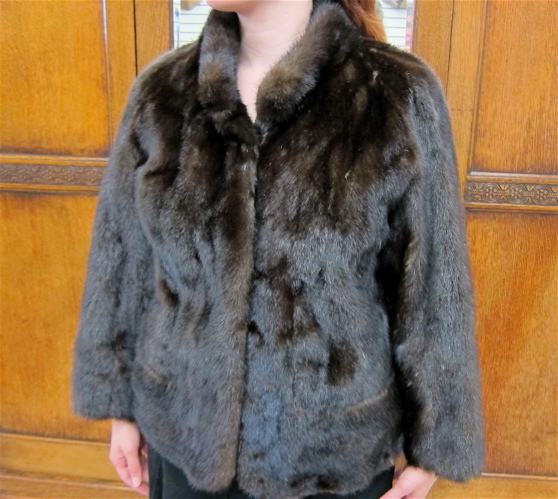 LADIES MINK JACKET natural mahogany 16f99a