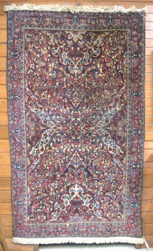 SEMI ANTIQUE PERSIAN KASHAN AREA 16f9d3