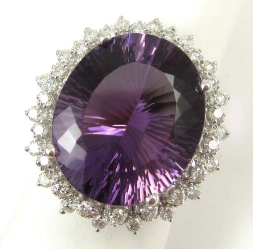 AMETHYST DIAMOND AND WHITE GOLD 16f9e2