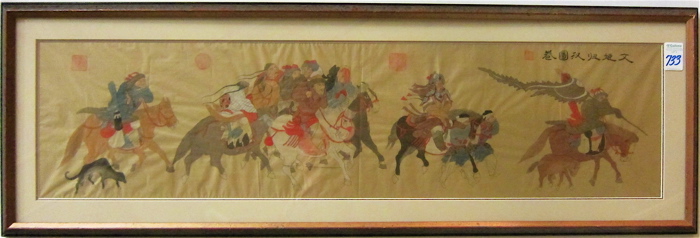 CHINESE MIXED MEDIA PAINTING ON 16fa3b