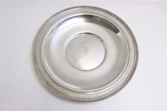 AMERICAN STERLING SILVER TRAY by Frank