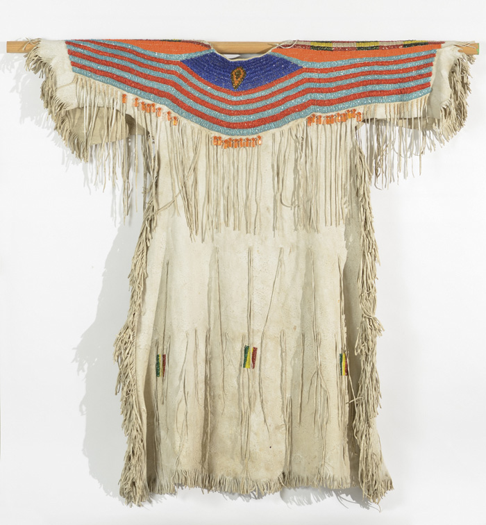 YAKIMA INDIAN DRESS of fringed 16faf9