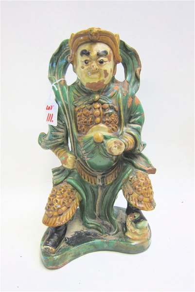 CHINESE TERRACOTTA POTTERY FIGURE  16fb17