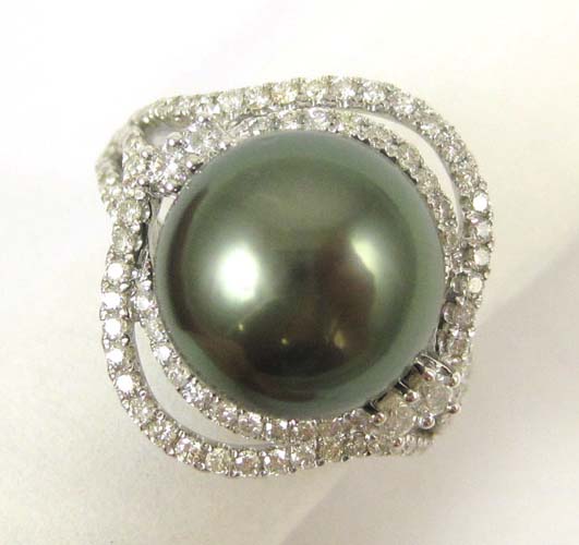 TAHITIAN BLACK PEARL AND DIAMOND 16fb25