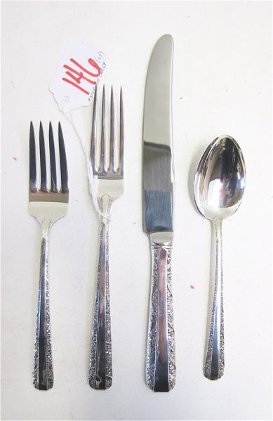 77 PIECE TOWLE STERLING FLATWARE SET