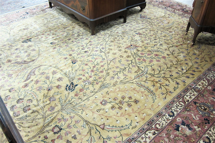 HAND KNOTTED ORIENTAL CARPET Indo Persian 16fb82