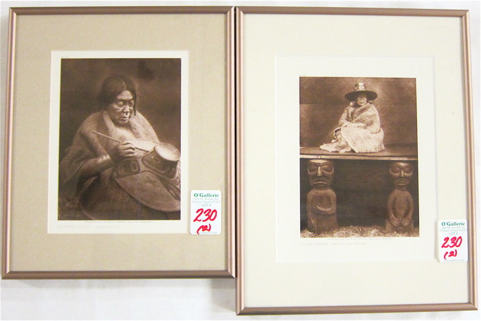 TWO PHOTOGRAPHS after the originals