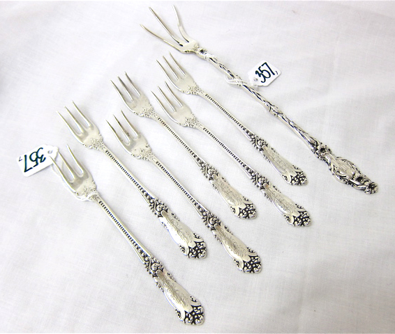 SEVEN PIECES AMERICAN STERLING