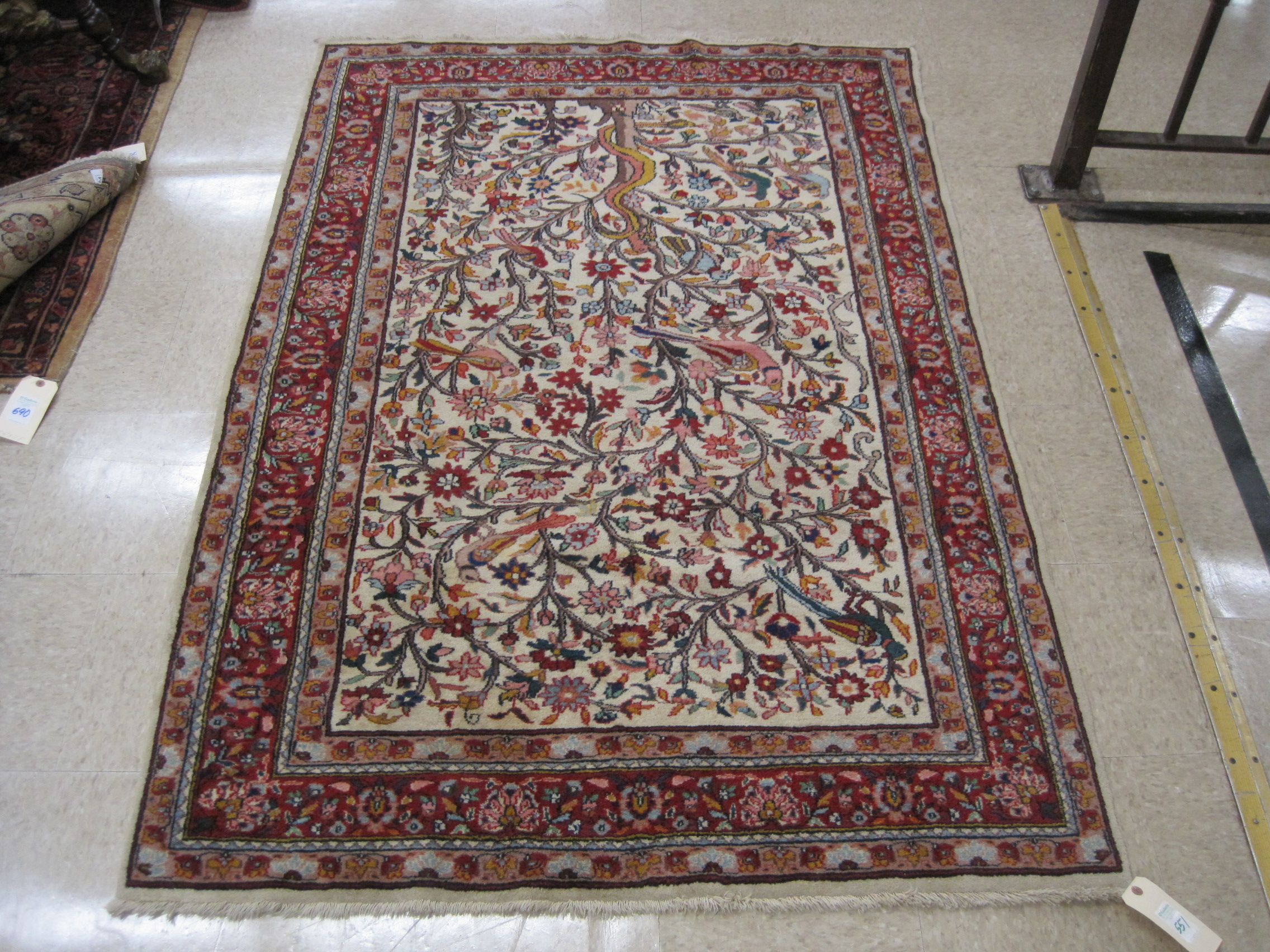 HAND KNOTTED ORIENTAL AREA RUG