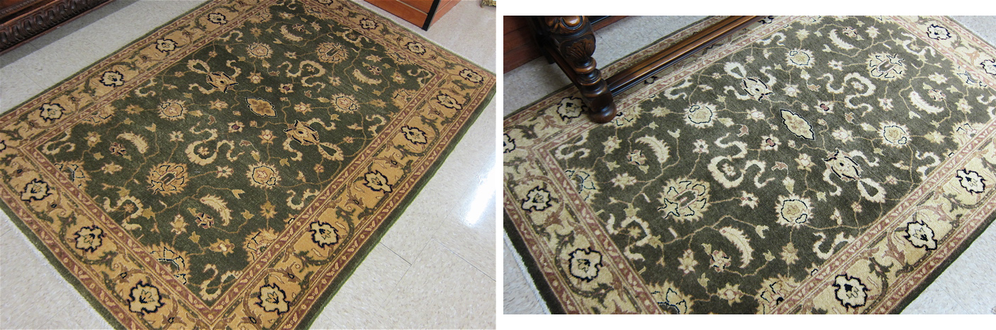 A PAIR OF ORIENTAL AREA RUGS Pakistani-Persians