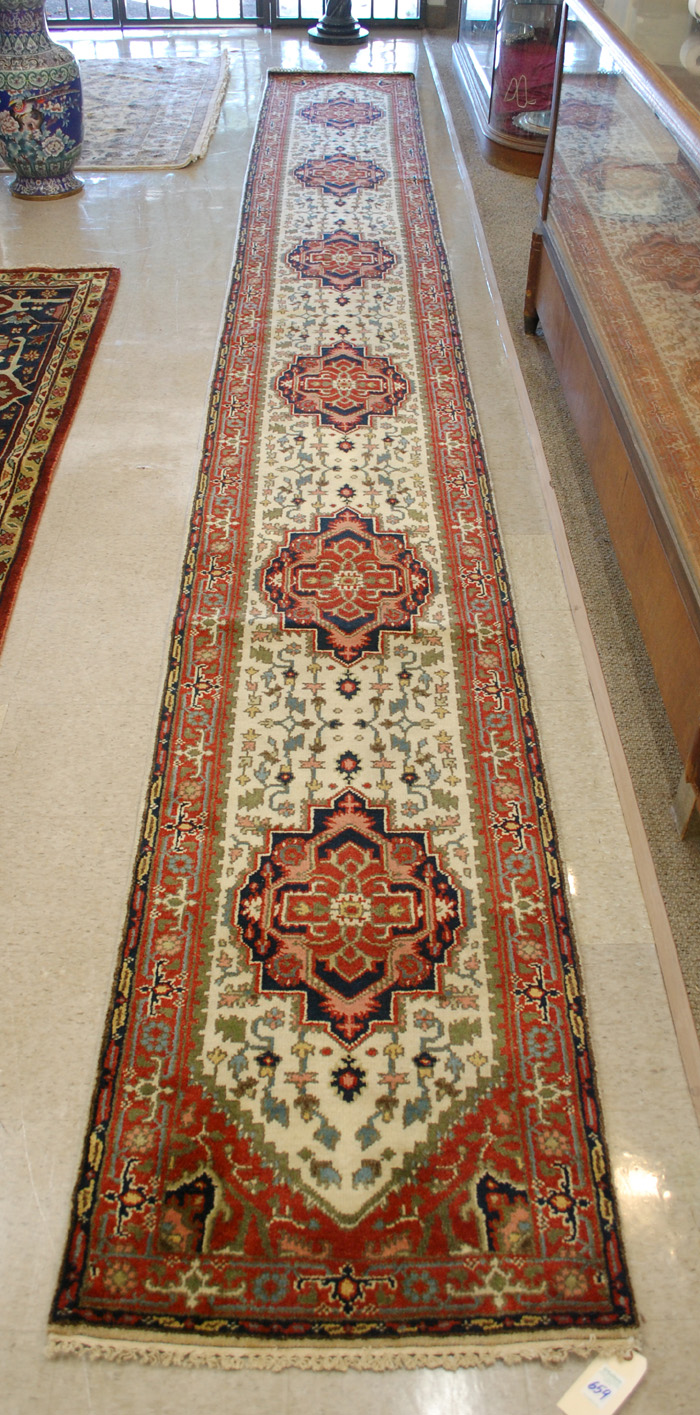 HAND KNOTTED ORIENTAL LONG RUG 16fd30