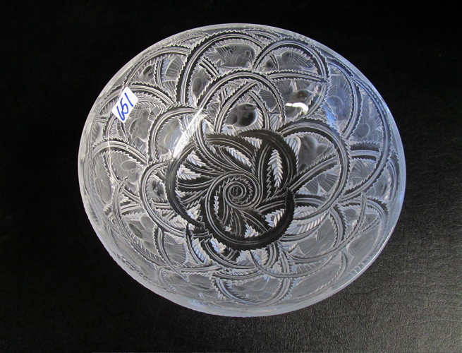 LALIQUE FRANCE CRYSTAL ''PINSONS''