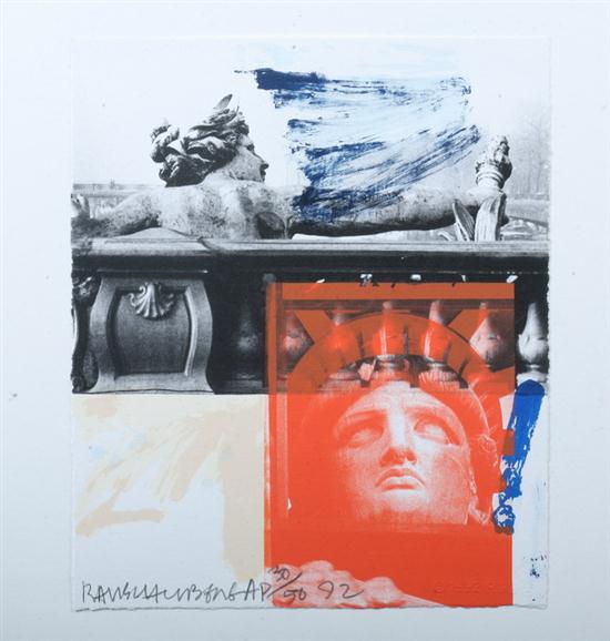 ROBERT RAUSCHENBERG (American 1925-2008).