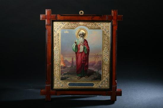 RUSSIAN ICON PROPHET ELIJAH Circa