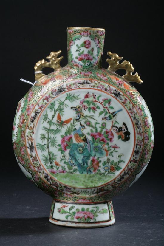 CHINESE ROSE CANTON PORCELAIN MOON 16ffc0