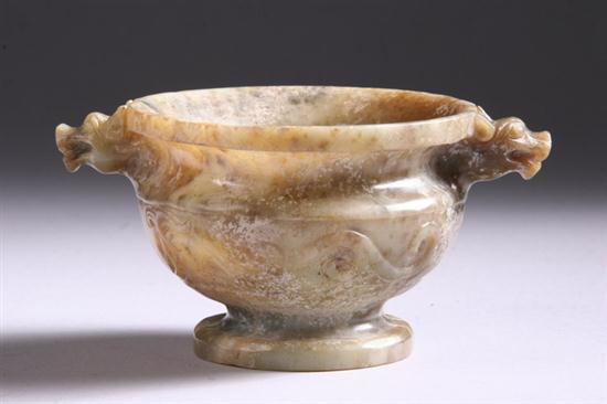 CHINESE CALCIFIED JADE CENSER  16ffdf