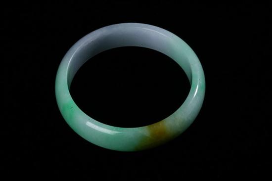 CHINESE GREEN JADE BANGLE 2 16ffdb